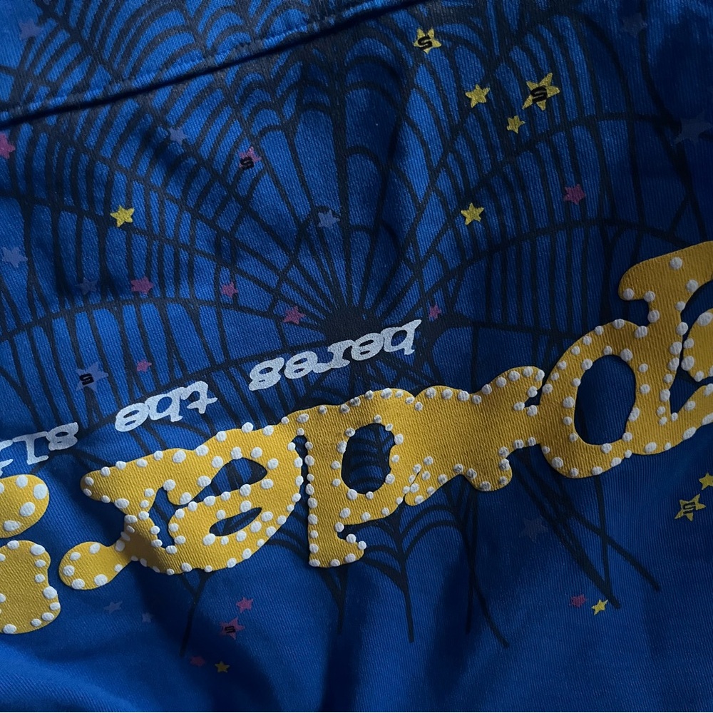 Tc blue sp5iderer hoodies